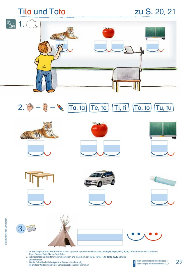 ABC der Tiere 1 – Schulbuch: Lesen in Silben – Arbeitsheft – Teil A LP‘23 v1.1
