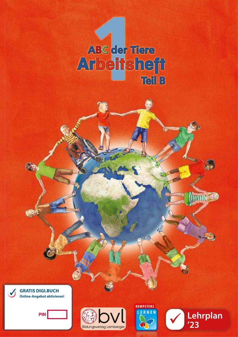 ABC der Tiere 1 – Schulbuch: Lesen in Silben – Arbeitsheft – Teil B LP‘23 v1.1