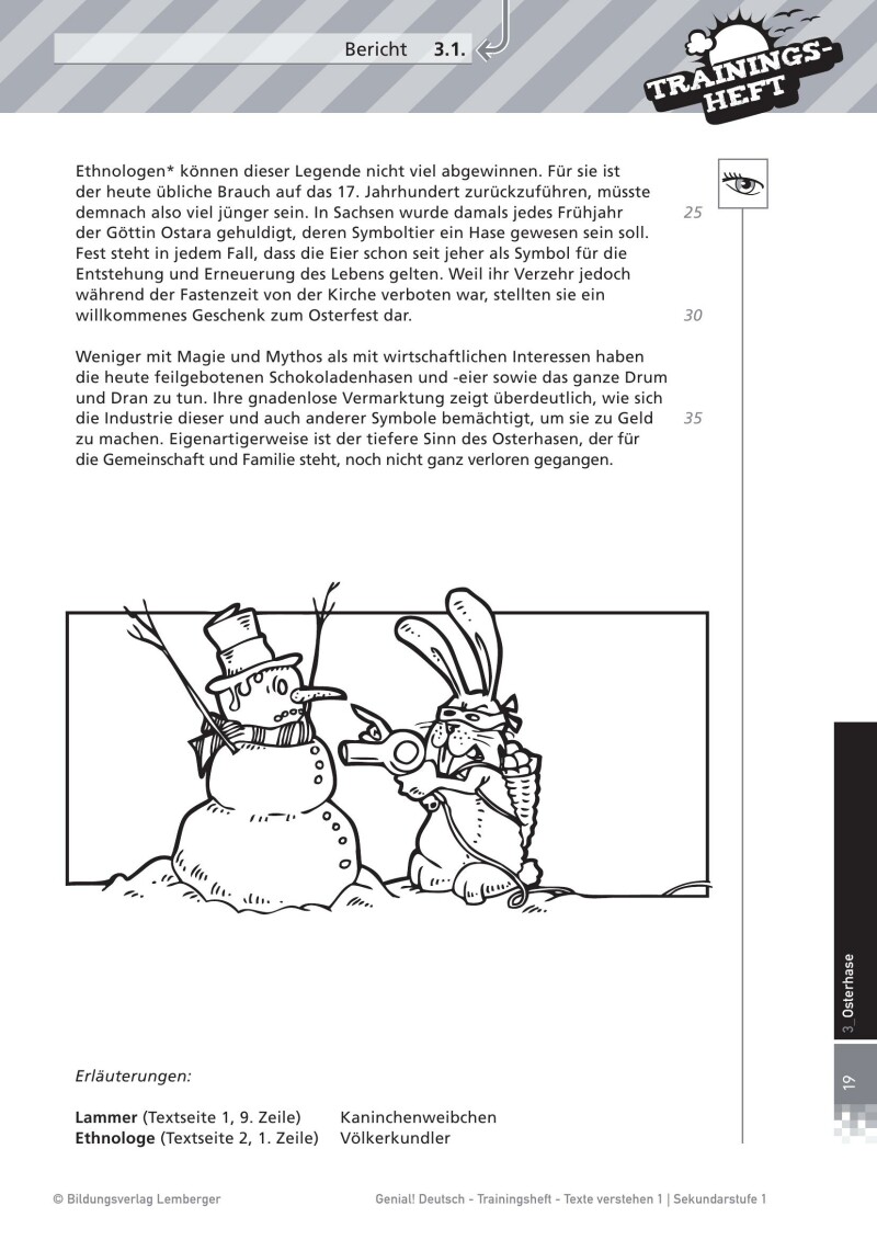 Genial! Deutsch – Trainingsheft Texte verstehen 2 – Sachtexte und Lernkontrollen – Sek 1
