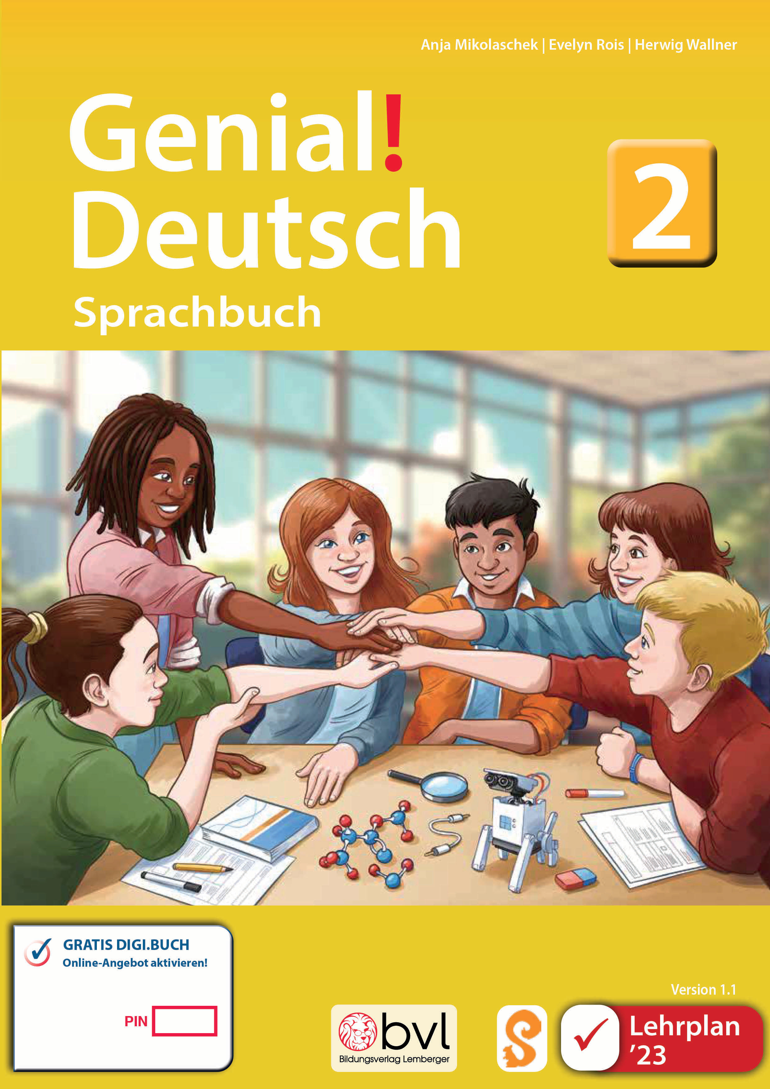 Genial! Deutsch 2 – Sprachbuch IKT LP’23 v.1.1 / Schulbuch