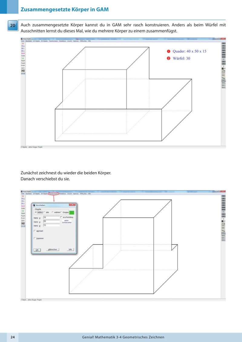 Genial! Mathematik 3-4 – Geometrisches Zeichnen v1.1