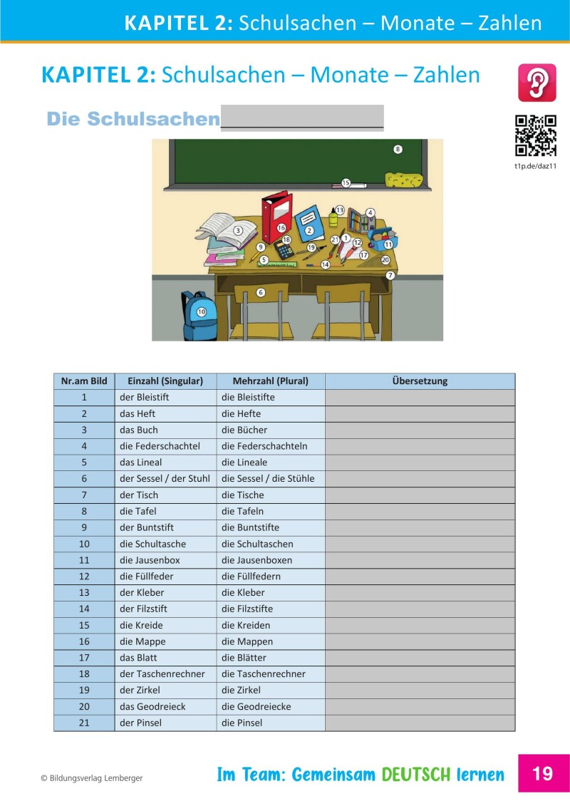 Im Team: Gemeinsam Deutsch lernen