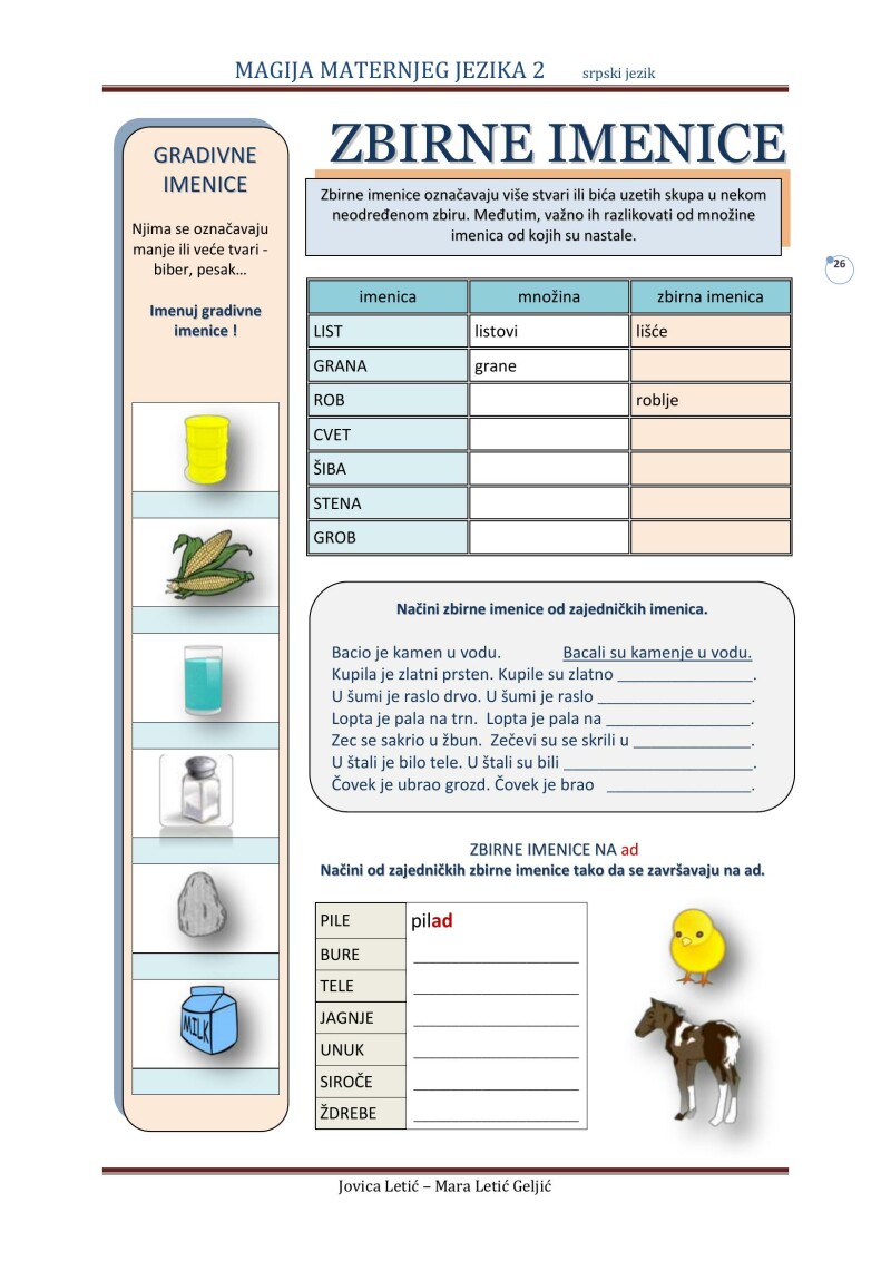 MAGIJA MATERNJEG JEZIKA 2 srpski - DIE MAGIE DER MUTTERSPRACHE 2 serbisch