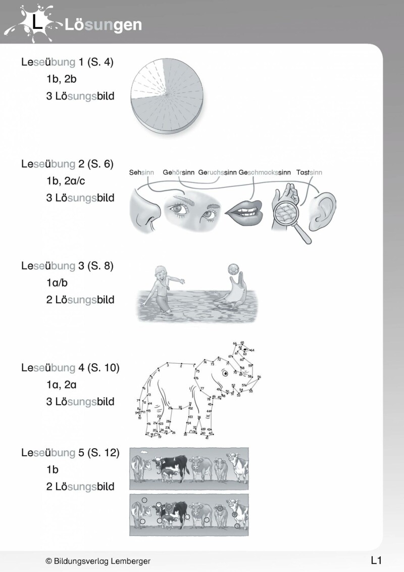 Ich kann's! - Ferien-Trainings-Heft Deutsch 1 mit Lösungen