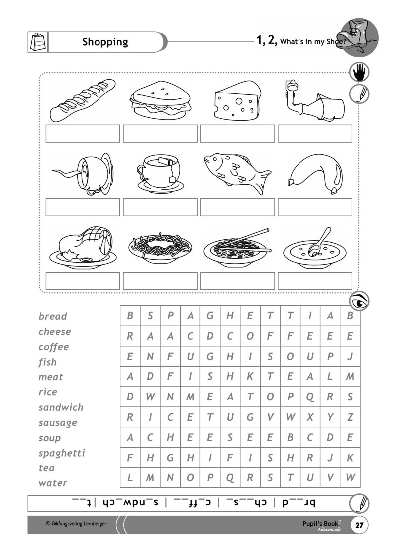 1,2, What's in my Shoe? - Pupil's Book 2 - Advanced