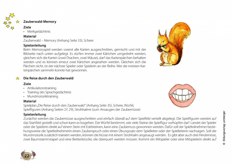 Drago im Zauberwald – Bilderbuch mit Fördermaterial: Die Zaubernuss