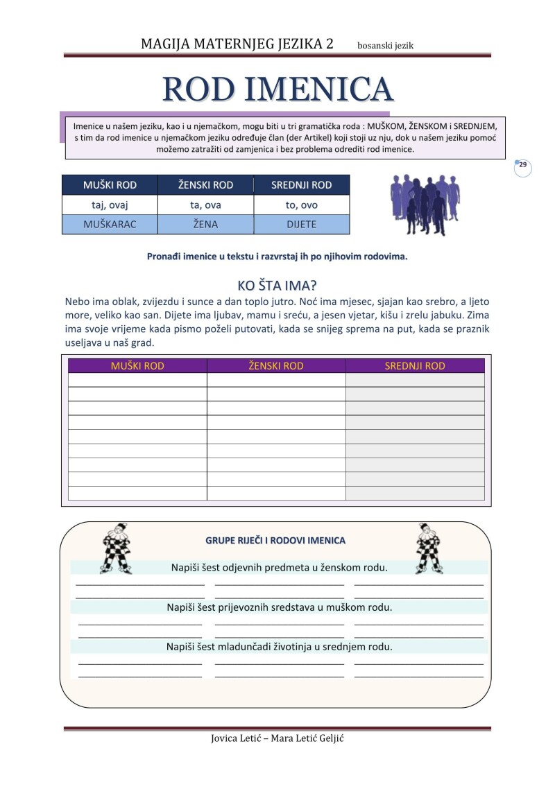 MAGIJA MATERNJEG JEZIKA 2 bosanski - DIE MAGIE DER MUTTERSPRACHE 2 bosnisch