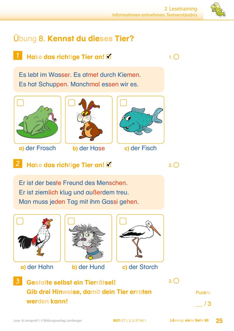 Lese- und Lernprofi 1 - Schulbuch: Silbierte Ausgabe_Version 3.1