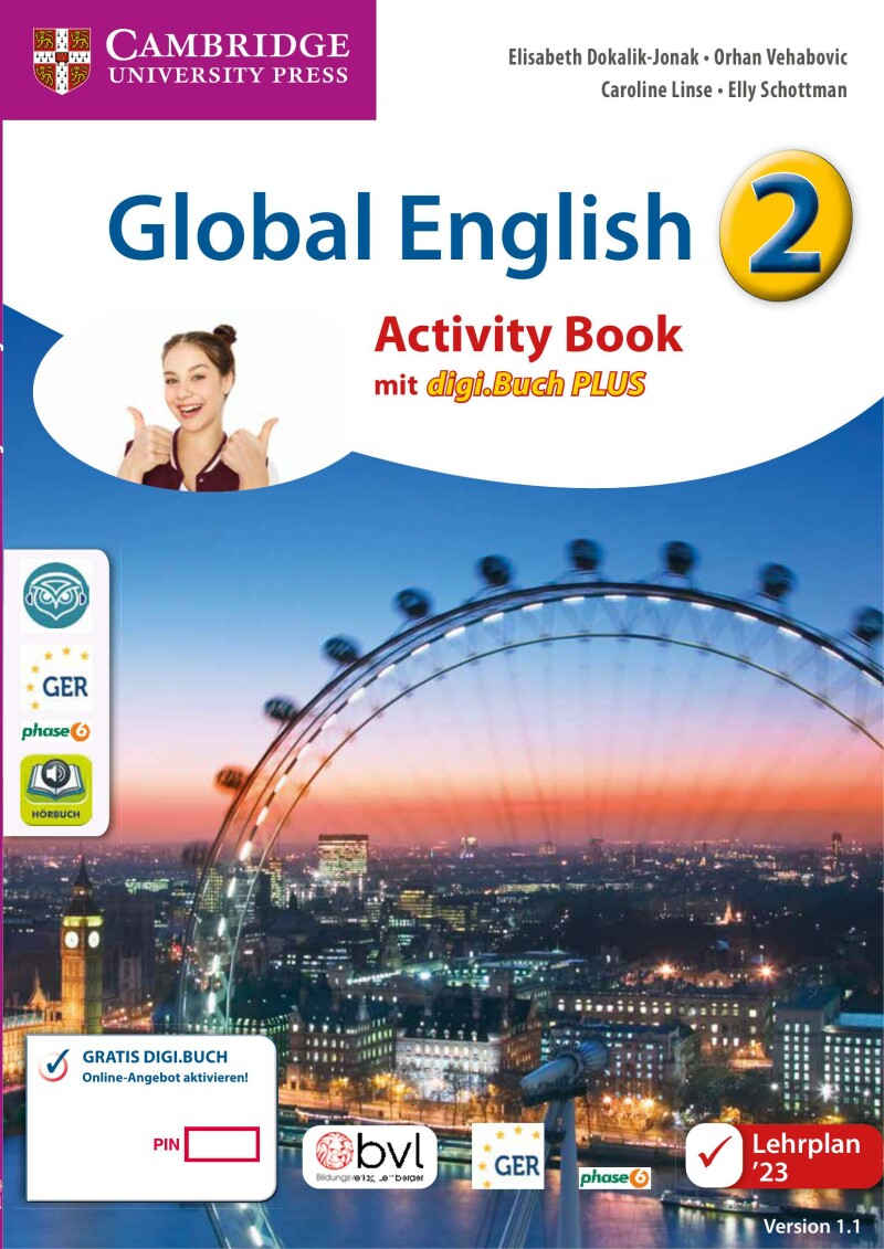 Cambridge Global English 2 – Activity Book mit E-Book_LP’23 v.1.1 / Schulbuch