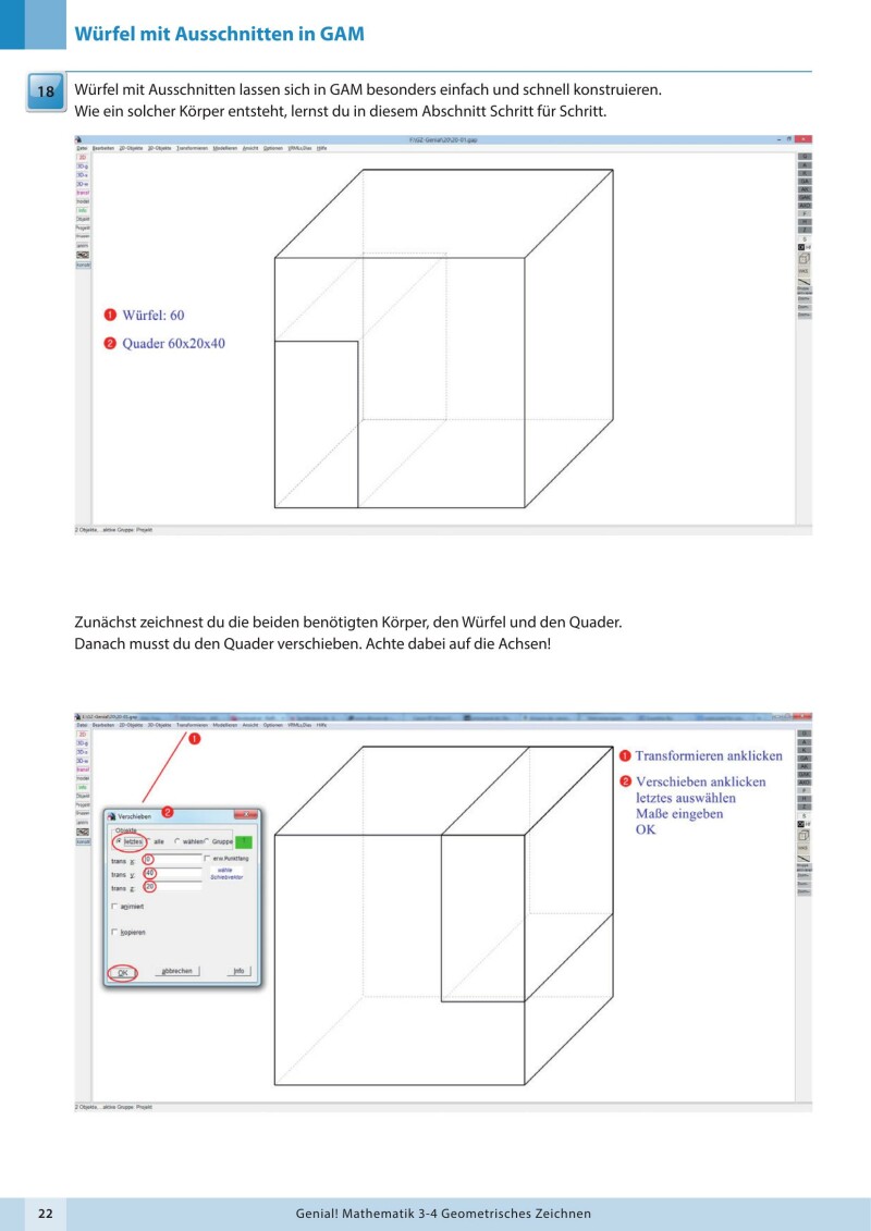 Genial! Mathematik 3-4 – Geometrisches Zeichnen v1.1