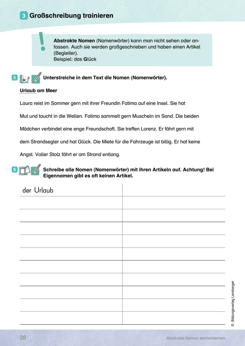 INDIGO - Silben-Themen-Wörterbuch: Arbeitsheft 3 - Rechtschreiben