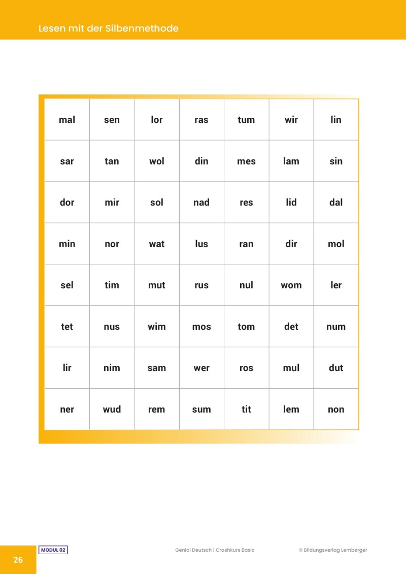Genial! Deutsch – Crashkurs Lesen: Schulbuch Basic Edition LP’23 v.1.1