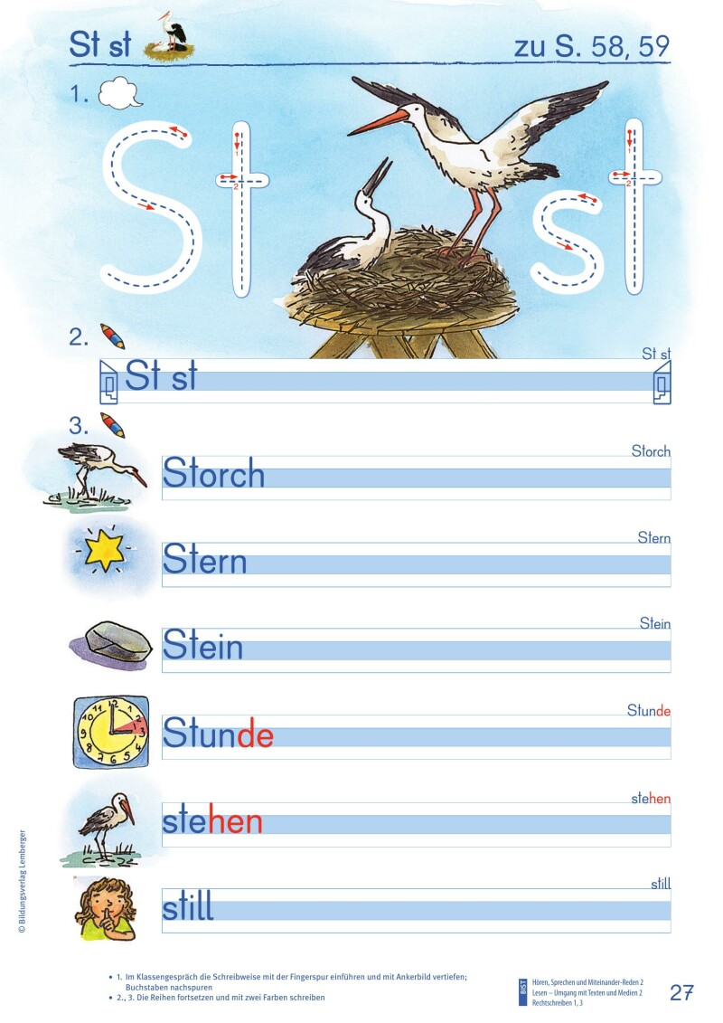 ABC der Tiere 1 - Schulbuch Kompaktausgabe: Schreiblehrgang - Teil B