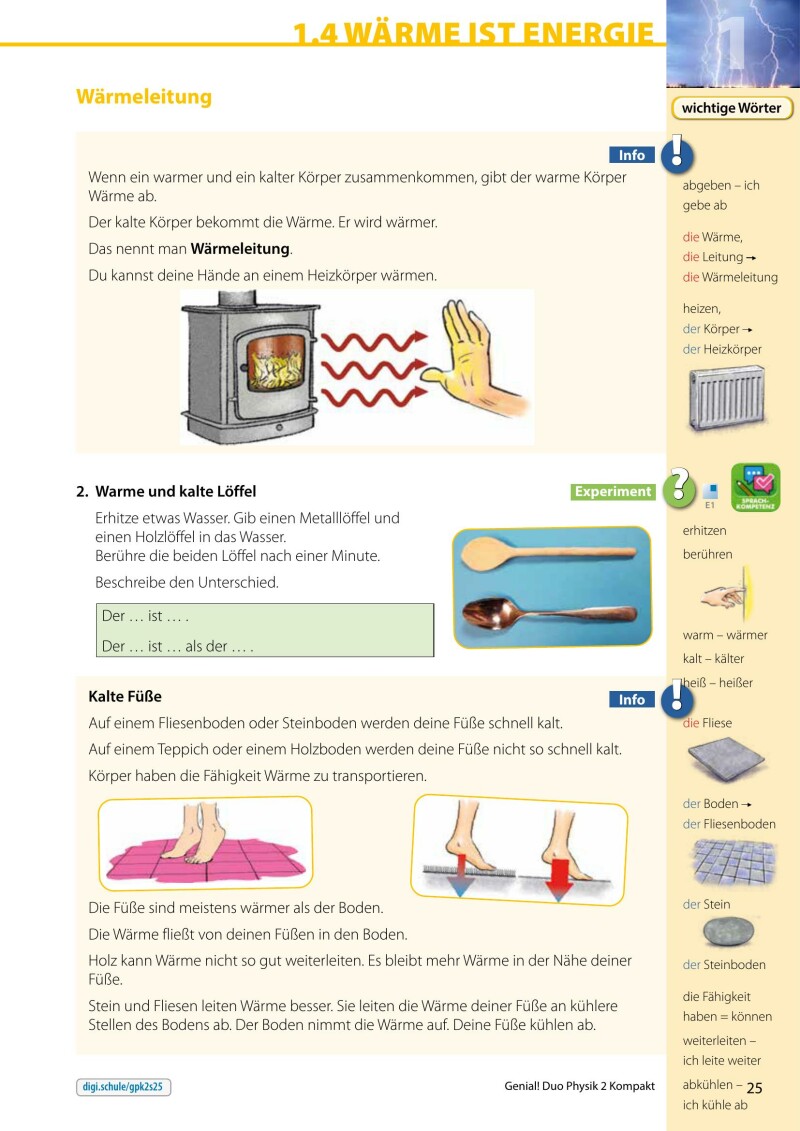 Genial! DUO Physik 2 - KOMPAKT (mit Wortschatzheft und Lösungsheft)