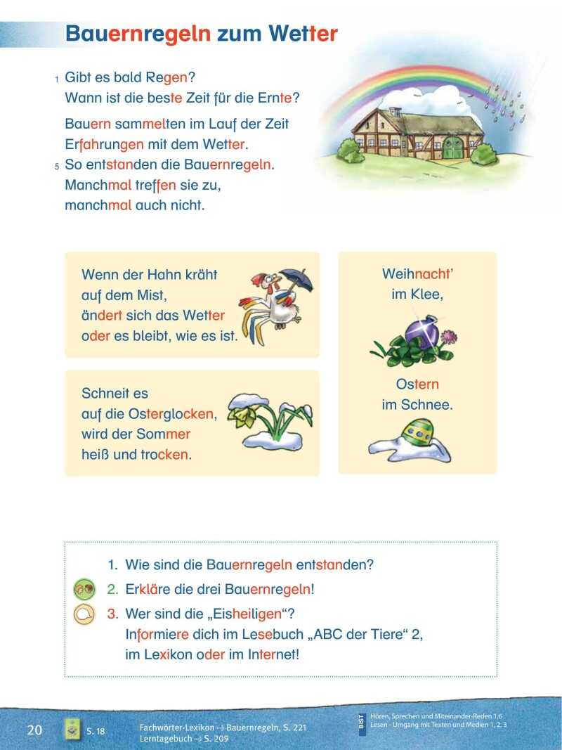 ABC der Tiere 3 - Schulbuch Kompaktausgabe: Lesebuch