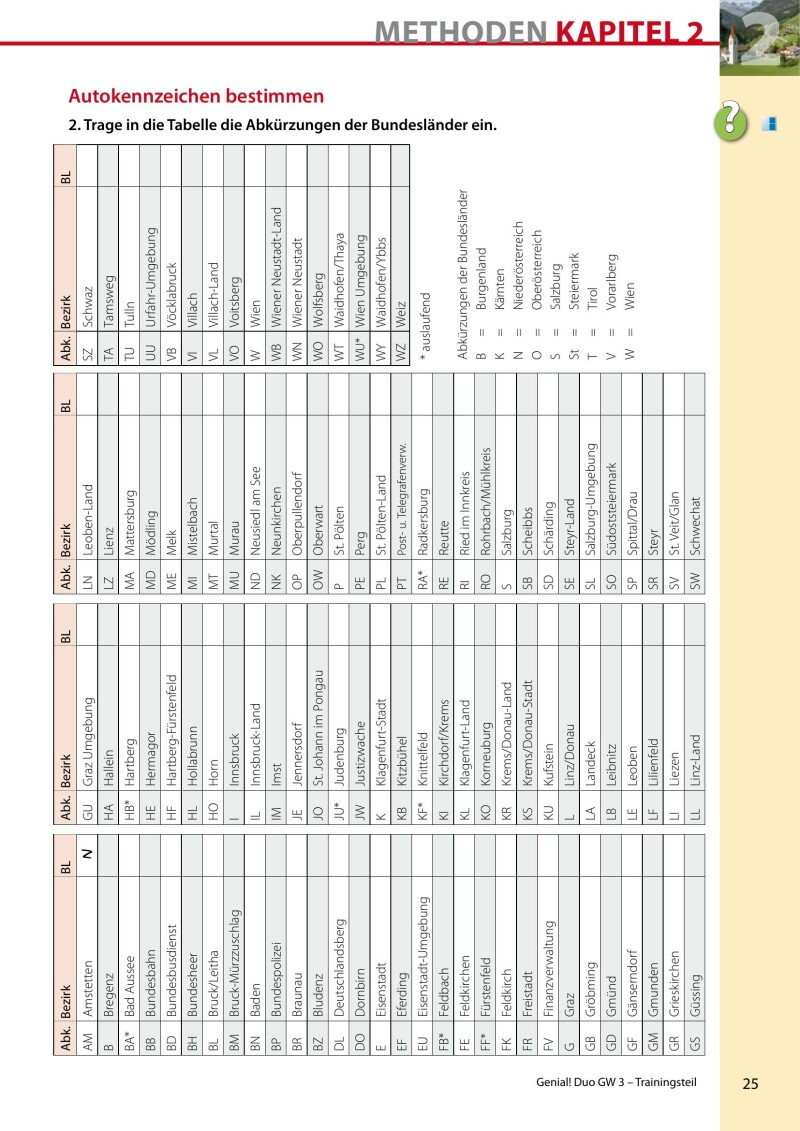 Genial! DUO Geographie/Wirtschaftskunde 3 - Trainings-Teil