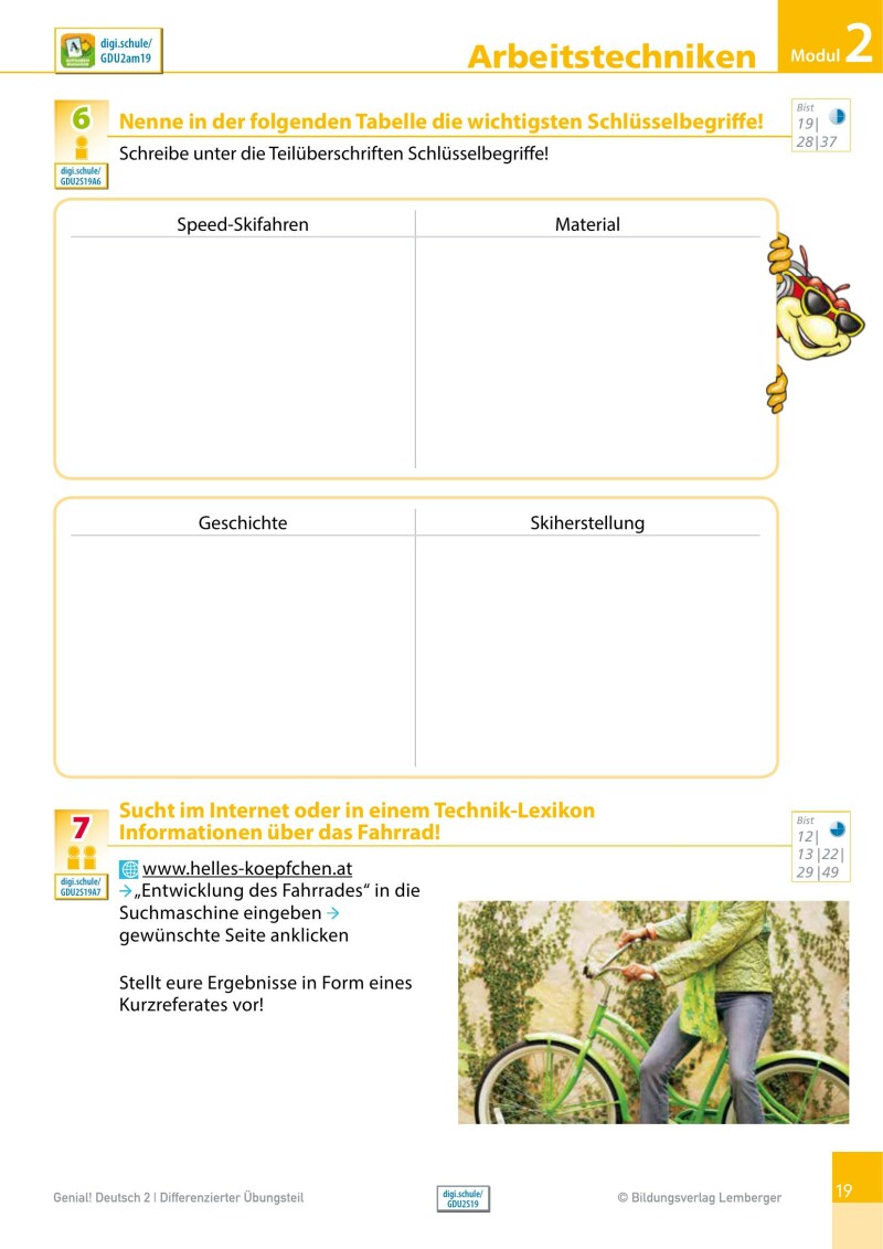 Genial! Deutsch 2 – Sprachbuch IKT / Lehrbuch Classic – Differenzierter Übungsteil
