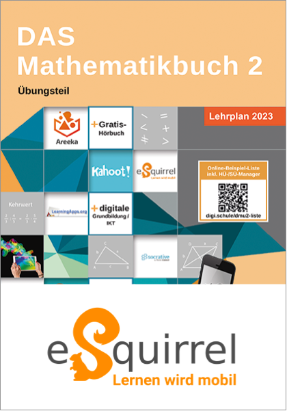 eSquirrel - DAS Mathematikbuch 2 – Übungsteil - Klassenlizenz