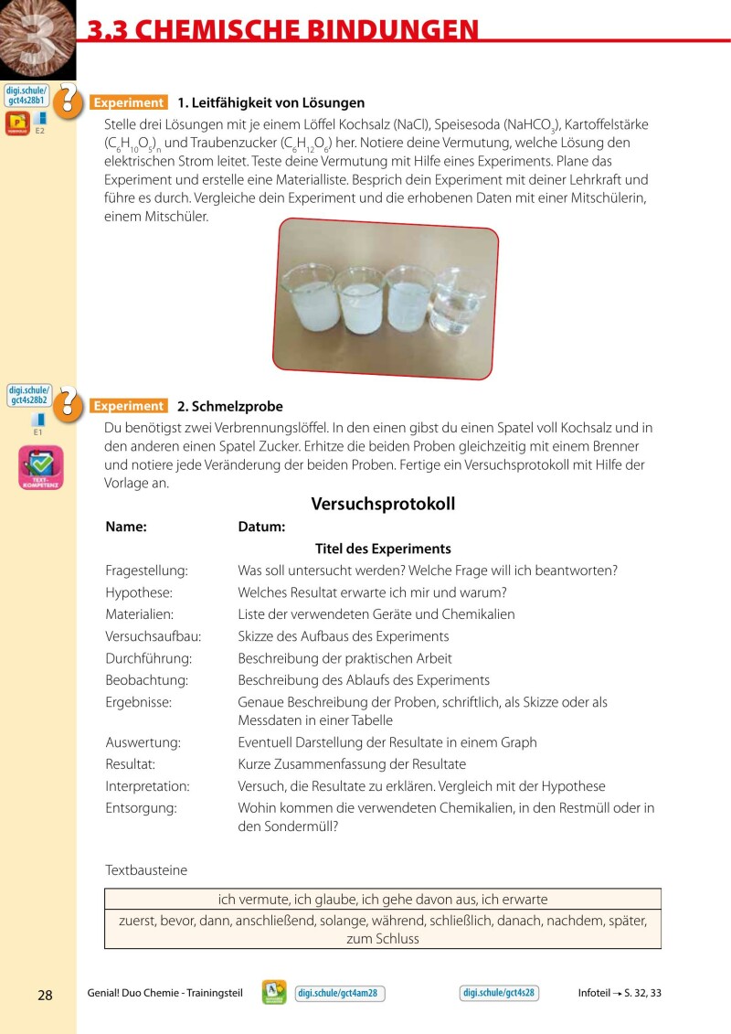 Genial! DUO Chemie 4 - Trainings-Teil