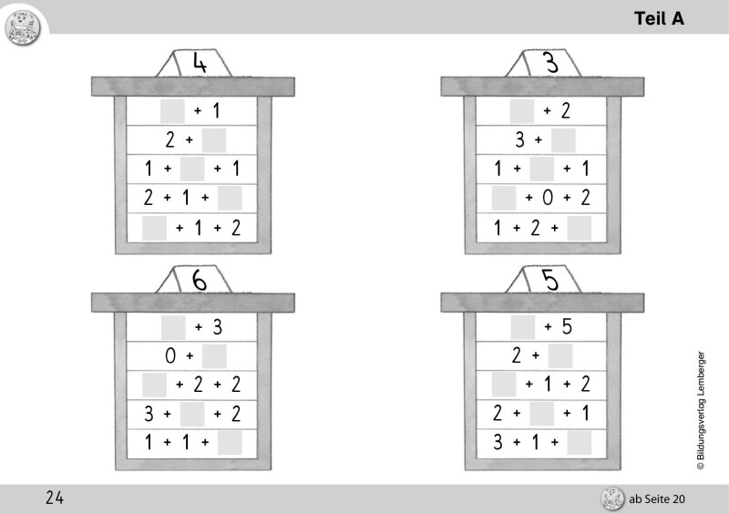 Mathetiger 1 NEU - Schulbuch Tigertrainer - Teil A (für das 1. Semester)