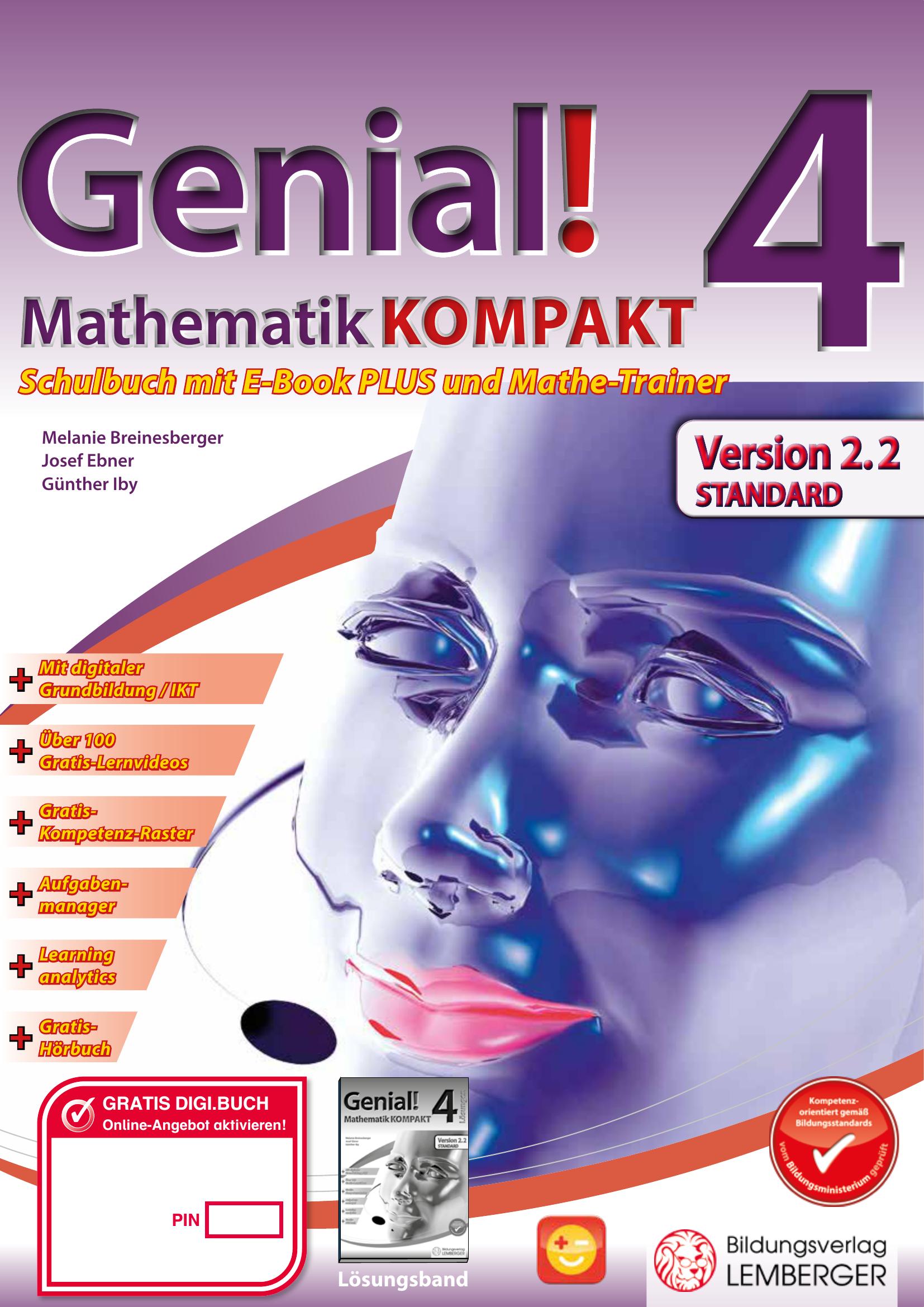 Genial! Mathematik Kompakt 4 IKT v2.2