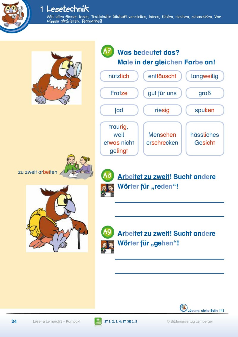 Lese- und Lernprofi 3 Kompakt - Schulbuch mit Silbenschrift_Version 1.0