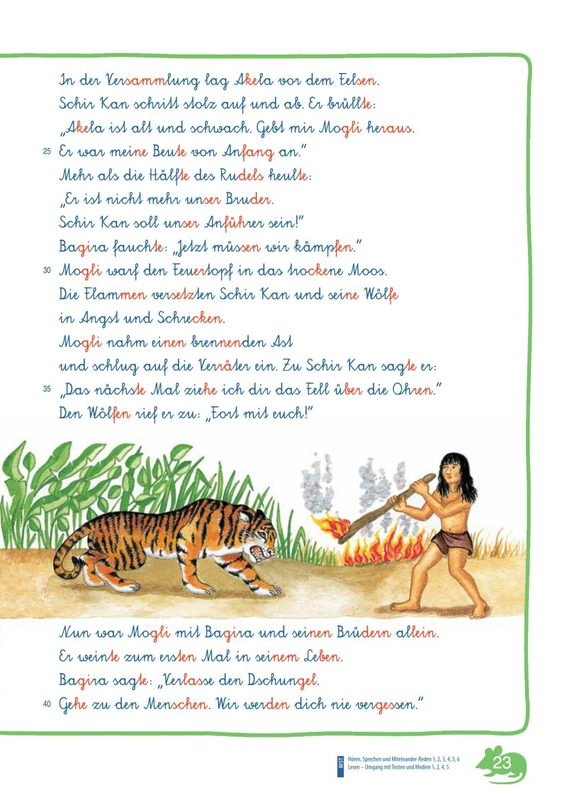 ABC der Tiere 1 – Schulbuch Lesezirkus – Schreibschrift LP‘23 v1.1