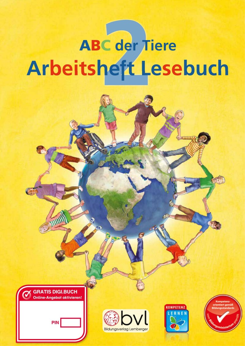 ABC der Tiere 2 - Schulbuch: Lesebuch: Arbeitsheft