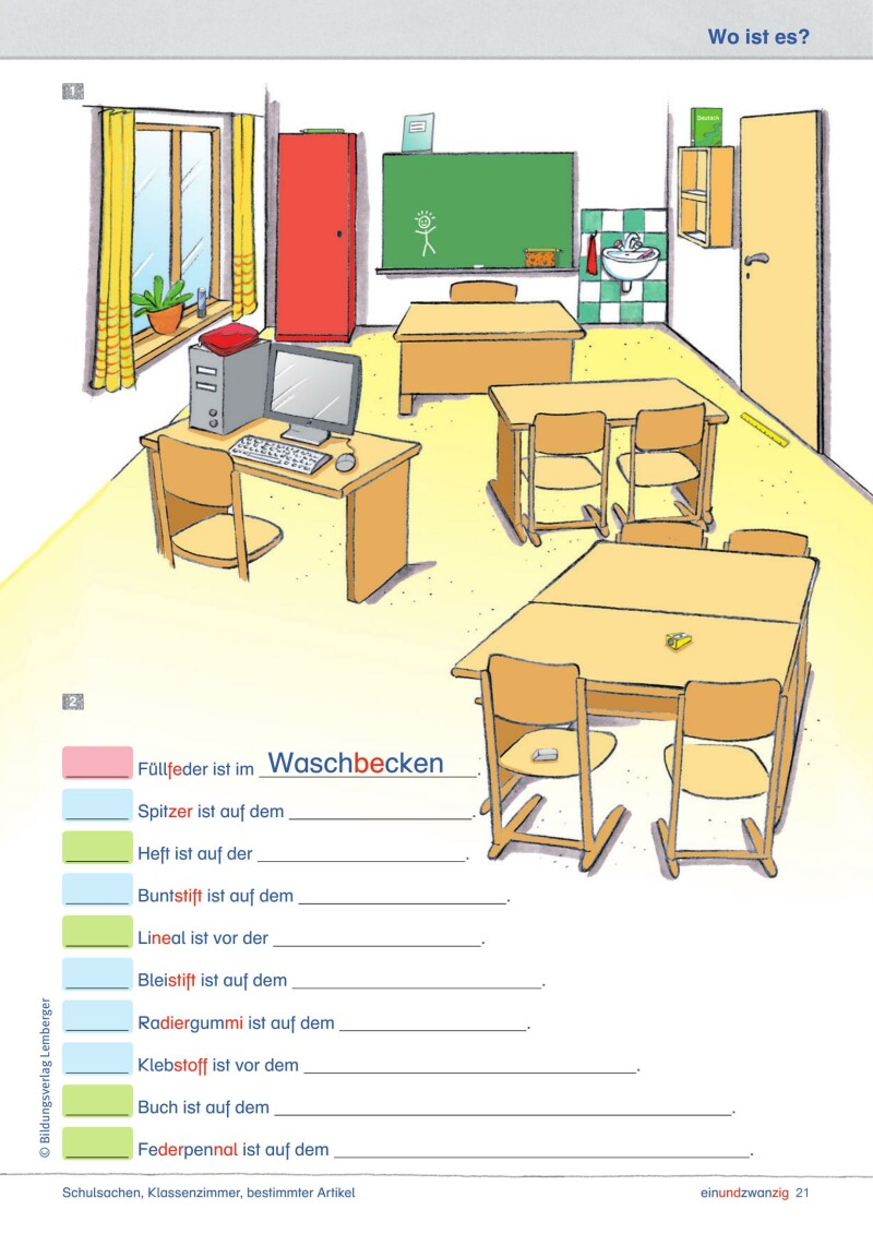 Willkommen – Deutsch als Zweitsprache I (inkl Beilage: Wörterliste)