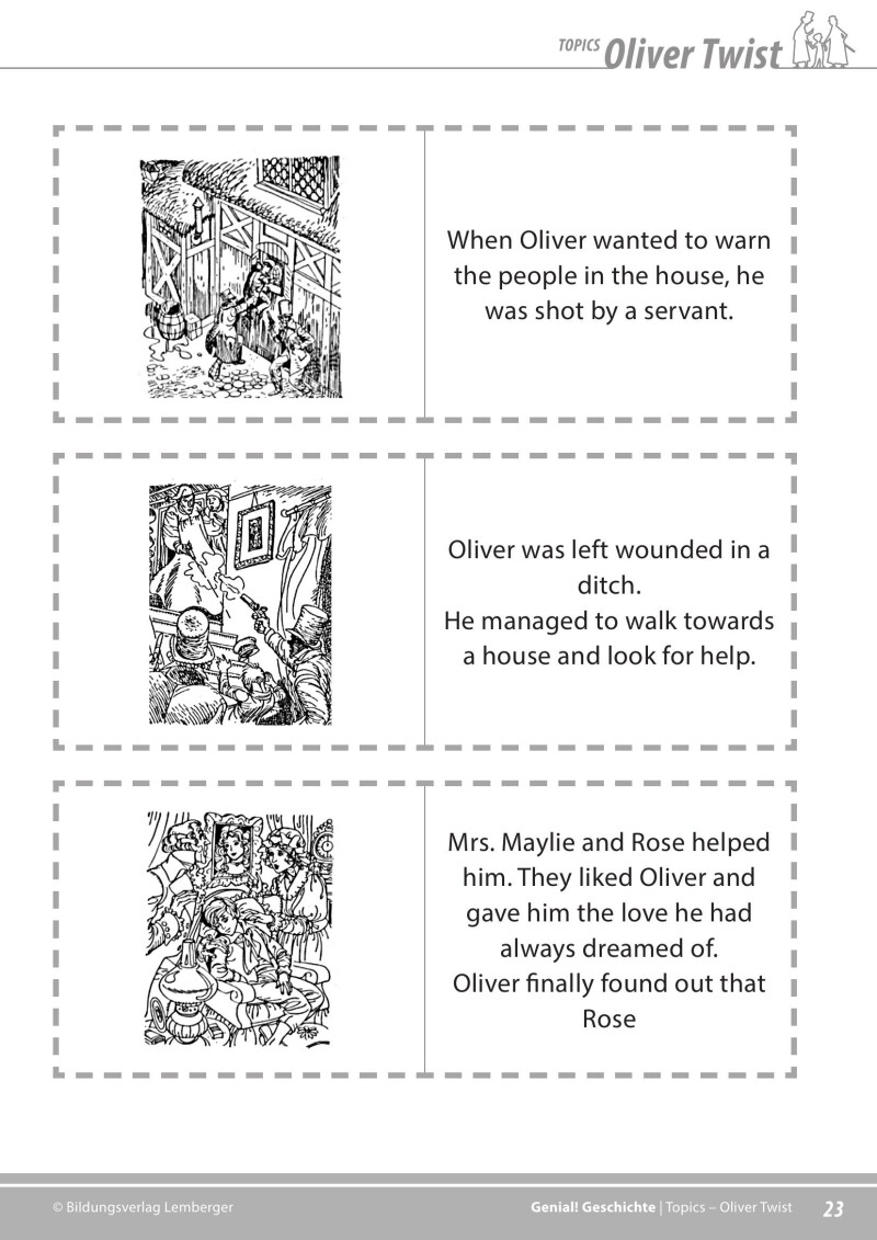 Genial! Geschichte 3 – topics 2: Oliver Twist