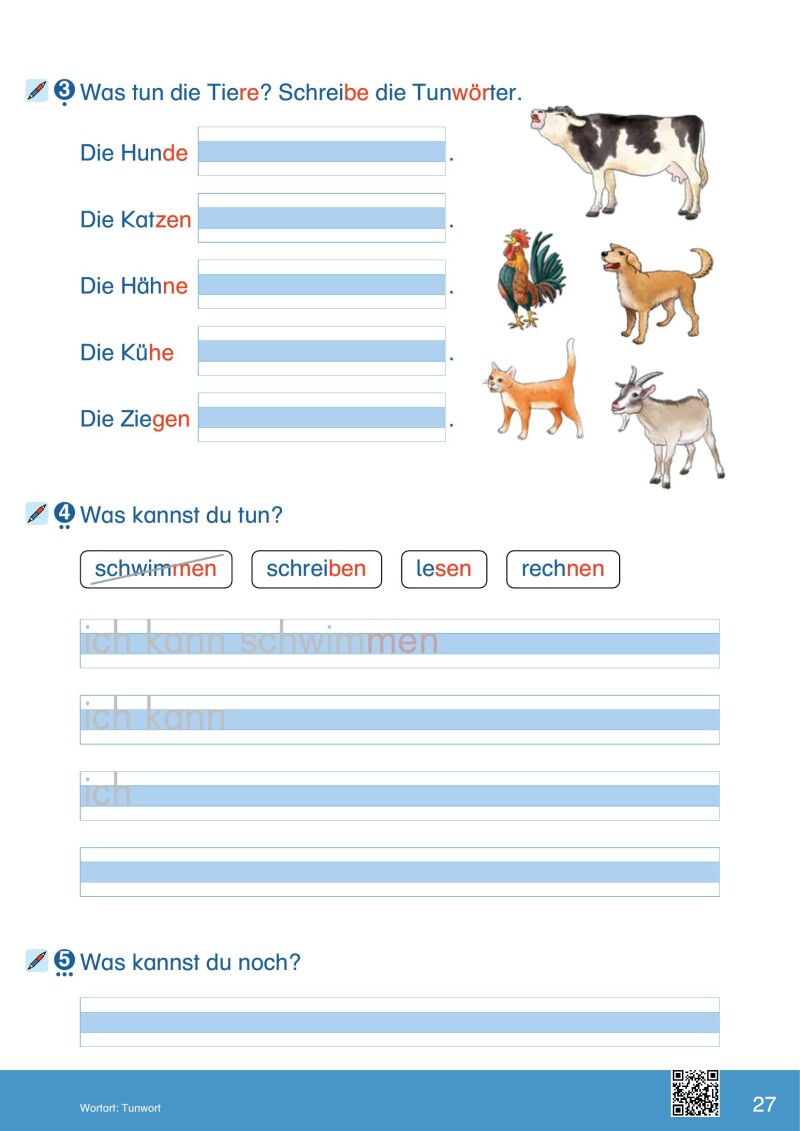 ABC der Tiere 2 – Schulbuch Kompaktausgabe: Spracharbeitsheft A (1. Semester) mit Silbenschrift_LP’23