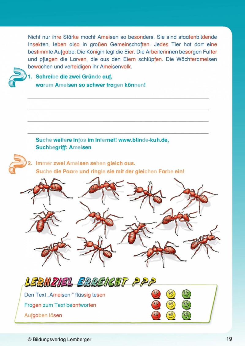 Ich kann's! - Ferien-Trainings-Heft Deutsch 4 mit Lösungen