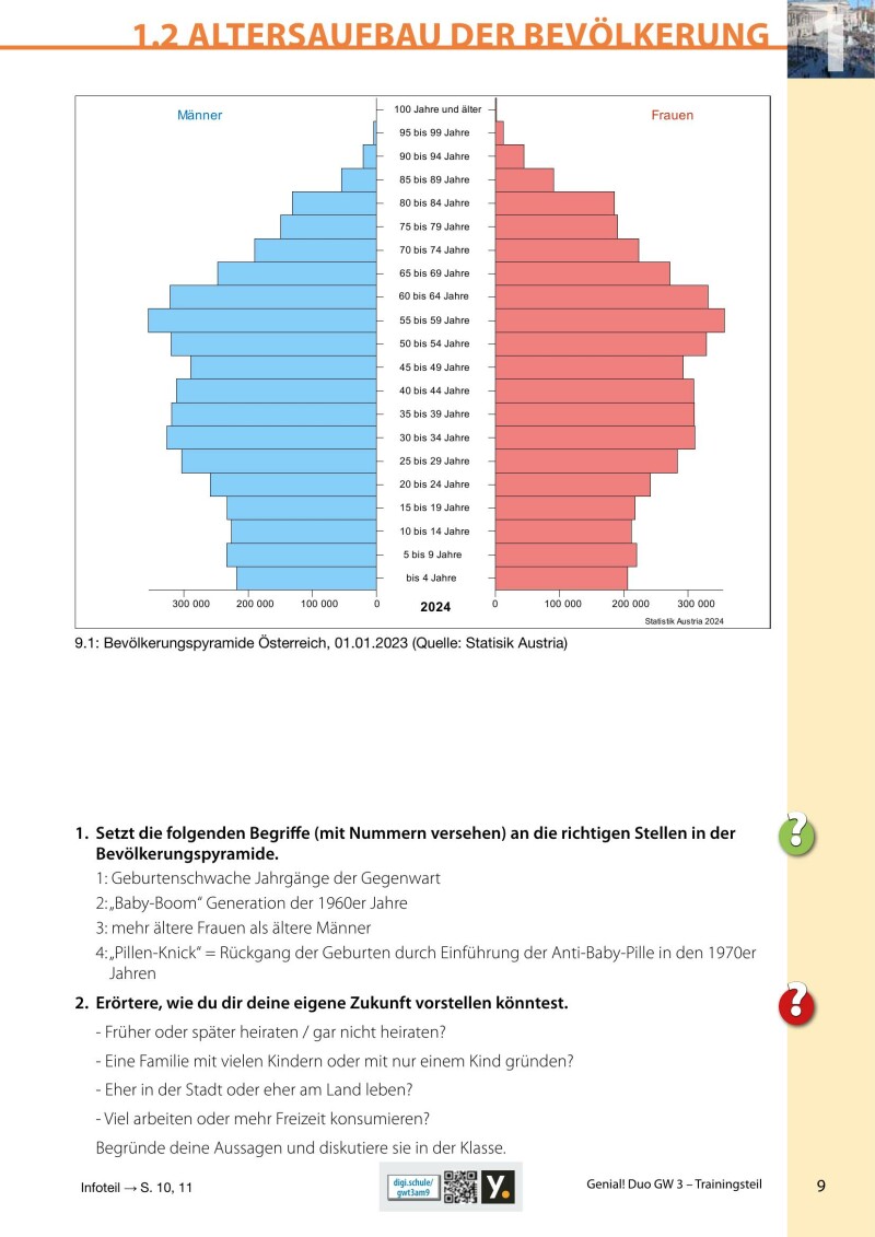 Genial! DUO Geographie und wirtschaftliche Bildung 3 – Trainings-Teil LP’23 v.1.1 / Schulbuch