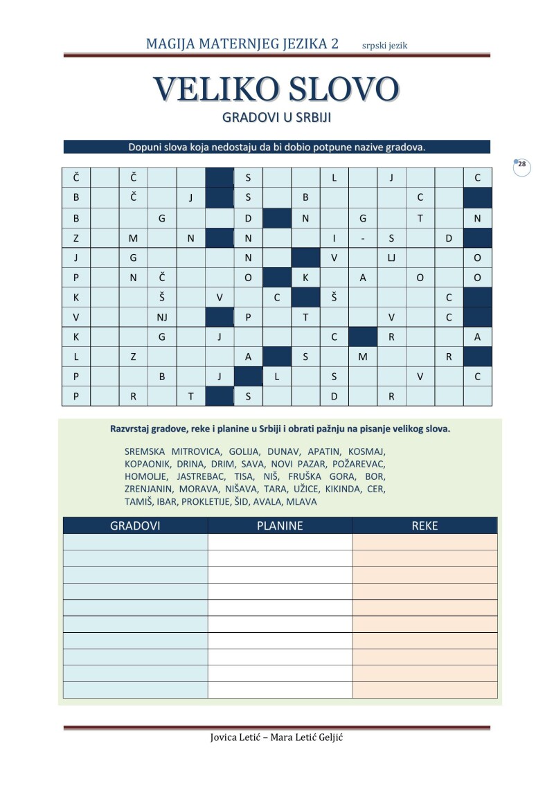 MAGIJA MATERNJEG JEZIKA 2 srpski - DIE MAGIE DER MUTTERSPRACHE 2 serbisch