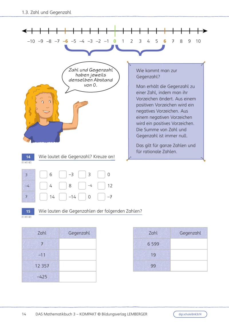 DAS Mathematikbuch 3 – KOMPAKT Grundkompetenzen-Training / Schulbuch