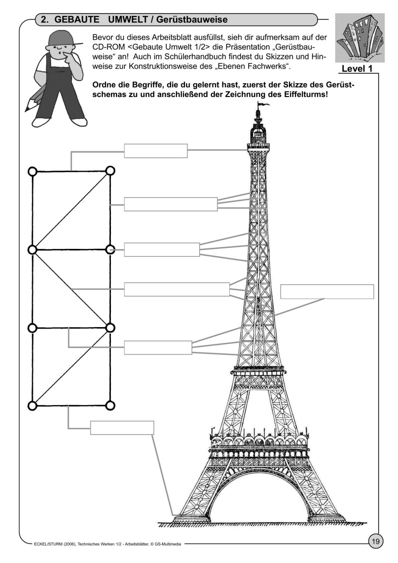Technisches Werken 1-2 - Arbeitsblätter - Schulbuch