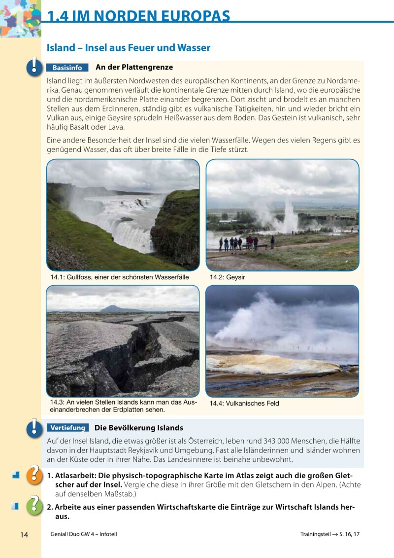 Genial! DUO Geographie/Wirtschaftskunde 4 - Info-Teil