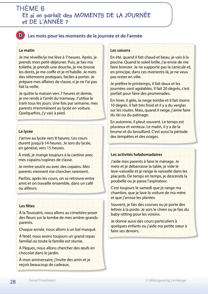 Génial, je parle français!