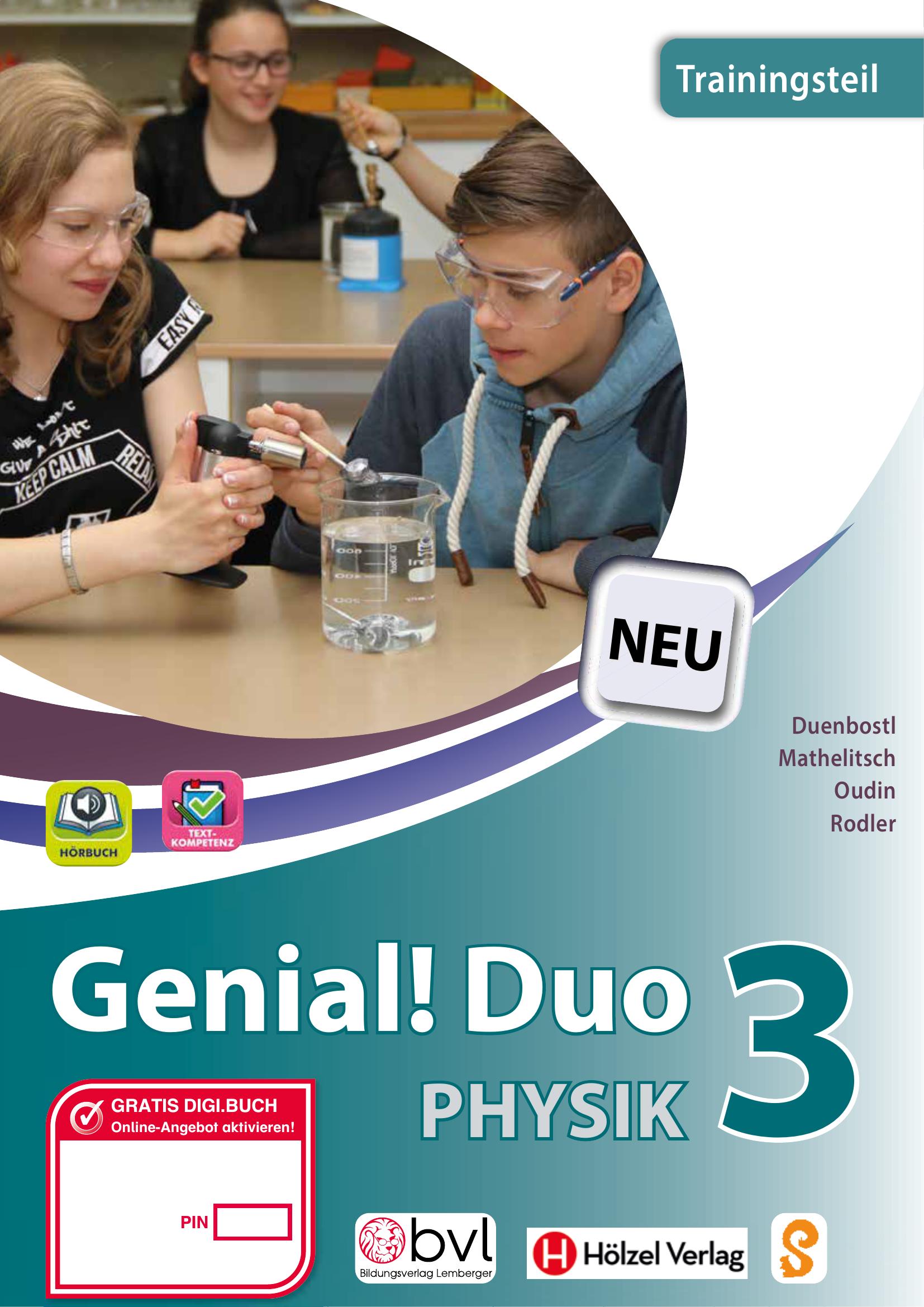 Genial! DUO Physik 3 – Trainings-Teil PLUS-Lizenz mit eSquirrel