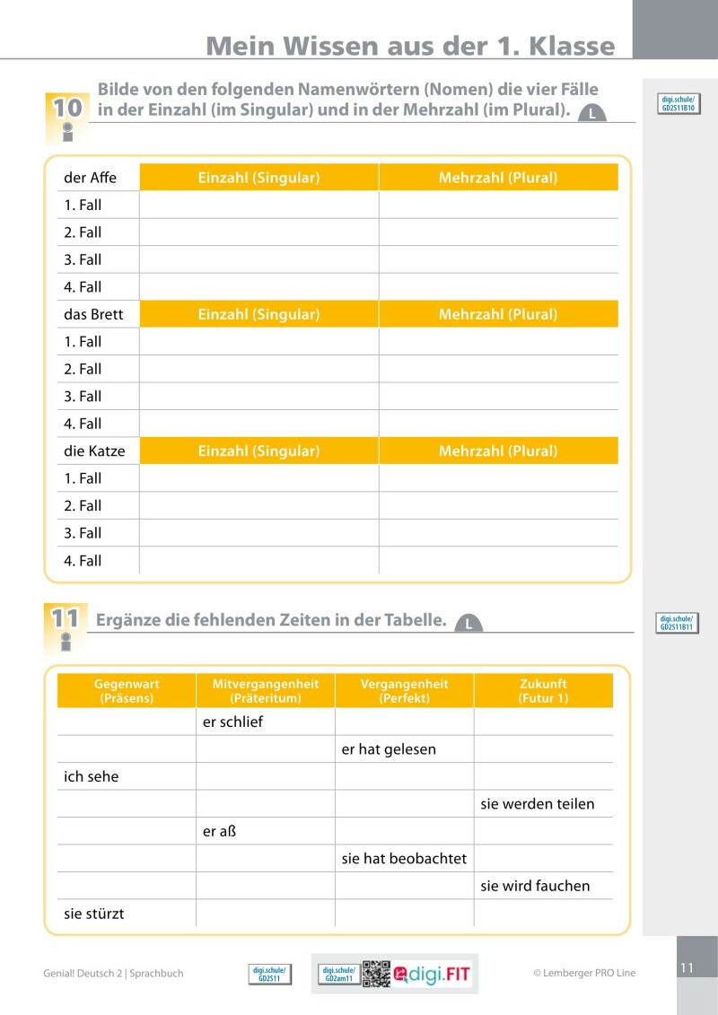 Genial! Deutsch 2 – Sprachbuch IKT LP’23 v.1.2 / Schulbuch PLUS Lizenz