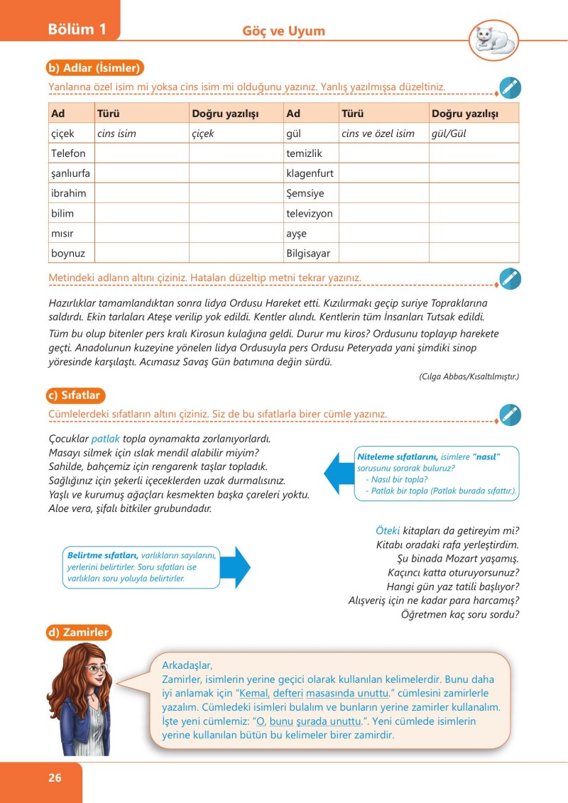 Sen ve Ben 8. Kompetenzorientiertes Arbeitsmaterial für den Muttersprachlichen Unterricht Türkisch ab der 8. Schulstufe