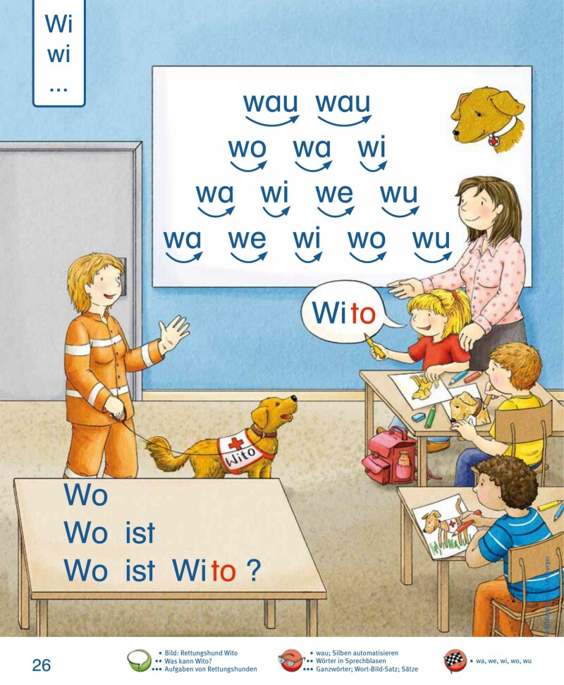 ABC der Tiere 1 - Schulbuch Kompaktausgabe: Lesen in Silben - Silbenfibel