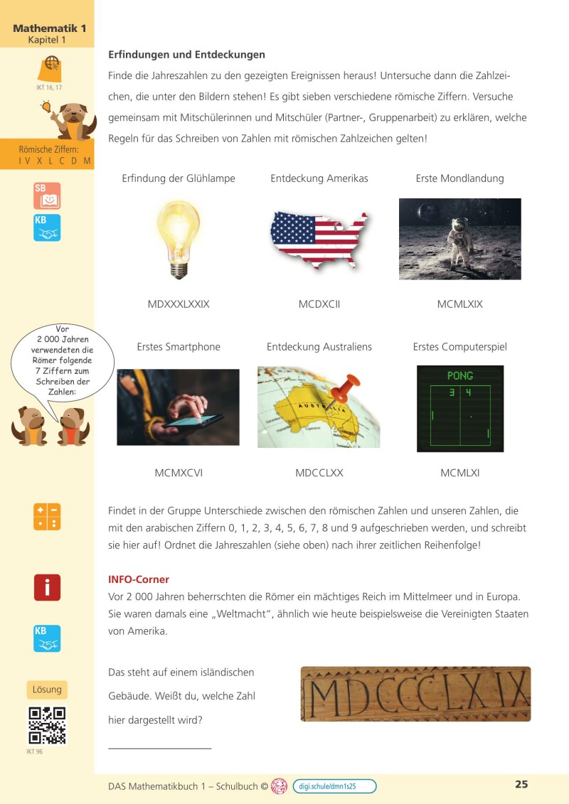 DAS Mathematikbuch 1 IKT – Schulbuch LP’23 v.1.1 / Teil 1 für das 1. Semester