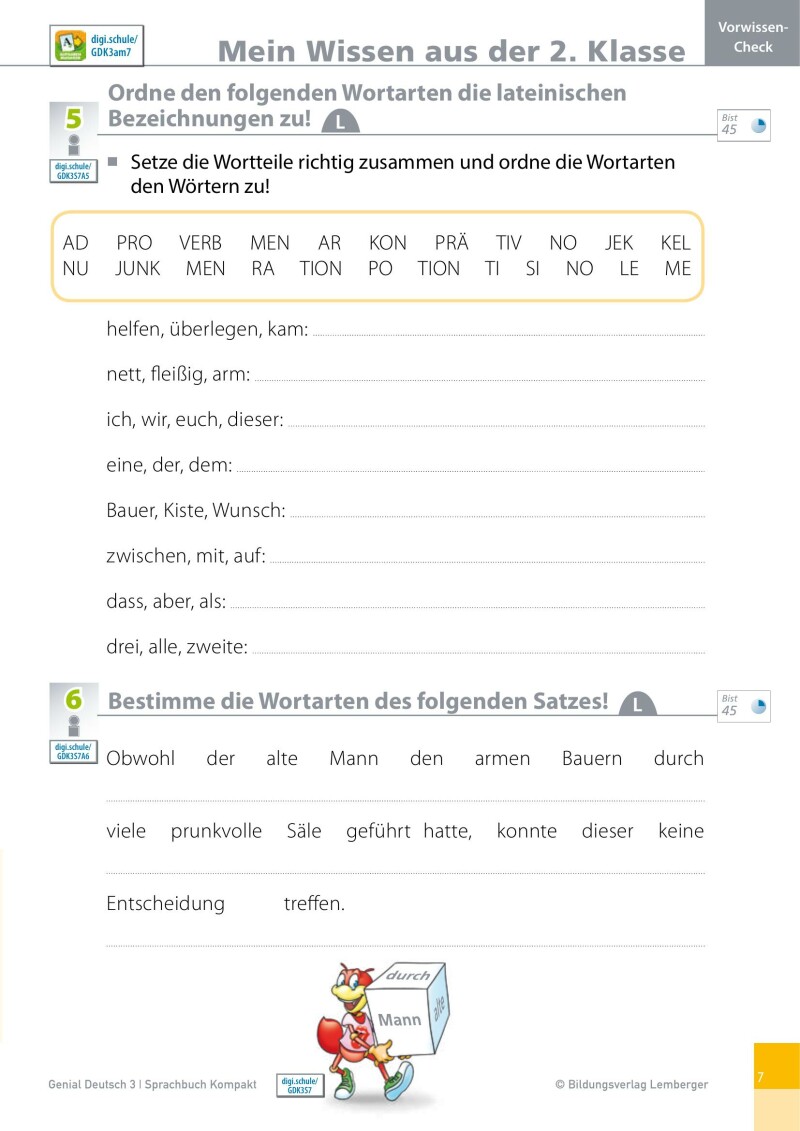 Genial! Deutsch 3 – Sprachbuch Kompakt IKT: Schulbuch für das Leistungsniveau ”Standard”