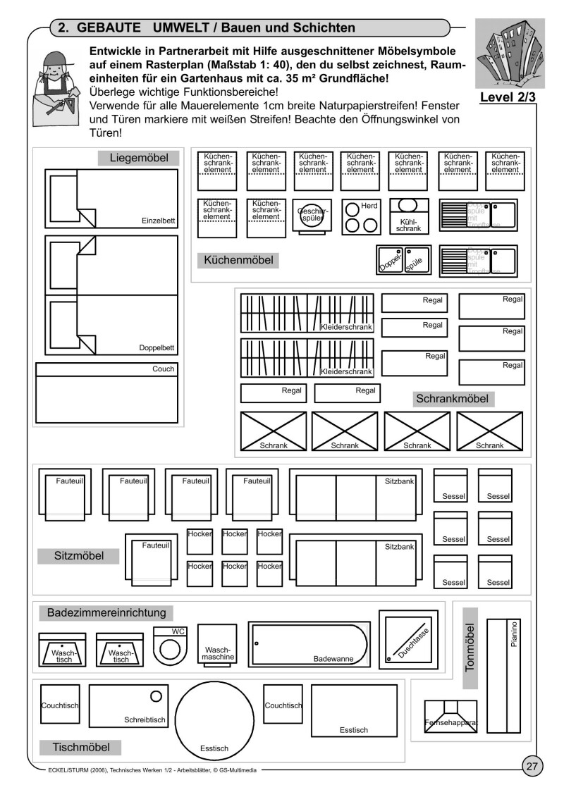Technisches Werken 1-2 - Arbeitsblätter - Schulbuch