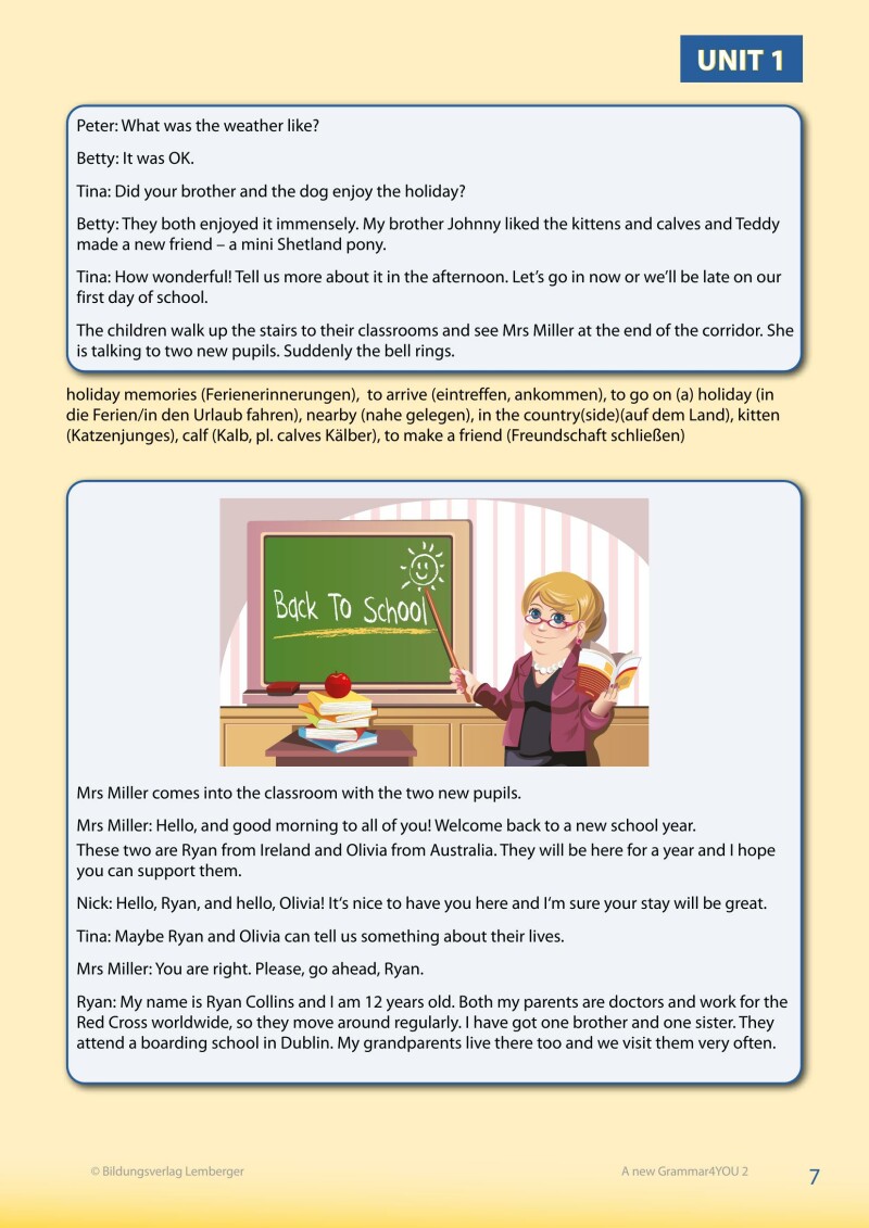 Modern English – A new Grammar4YOU_Band 2 (A1/A2)