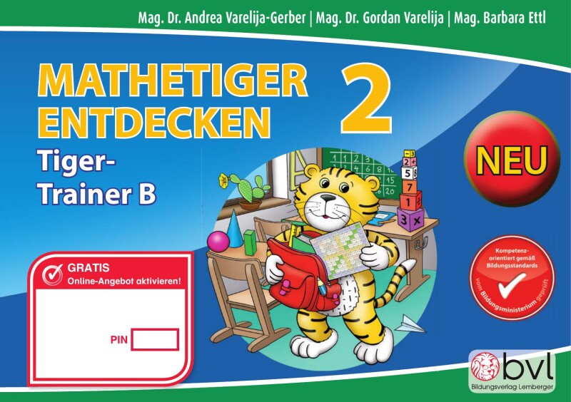 Mathetiger 2 NEU - Schulbuch Tigertrainer - Teil B (für das 2. Semester)