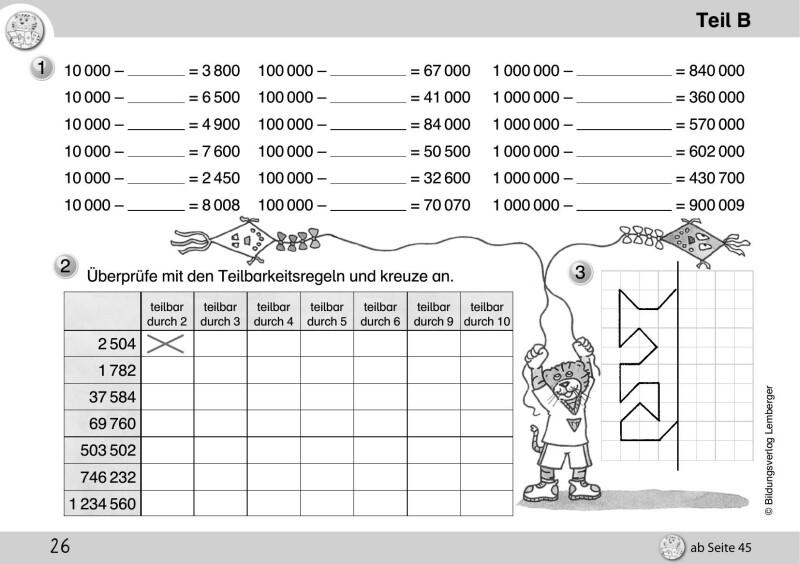 Mathetiger 4 NEU - Schulbuch Tigertrainer - Teil B (für das 2. Semester)