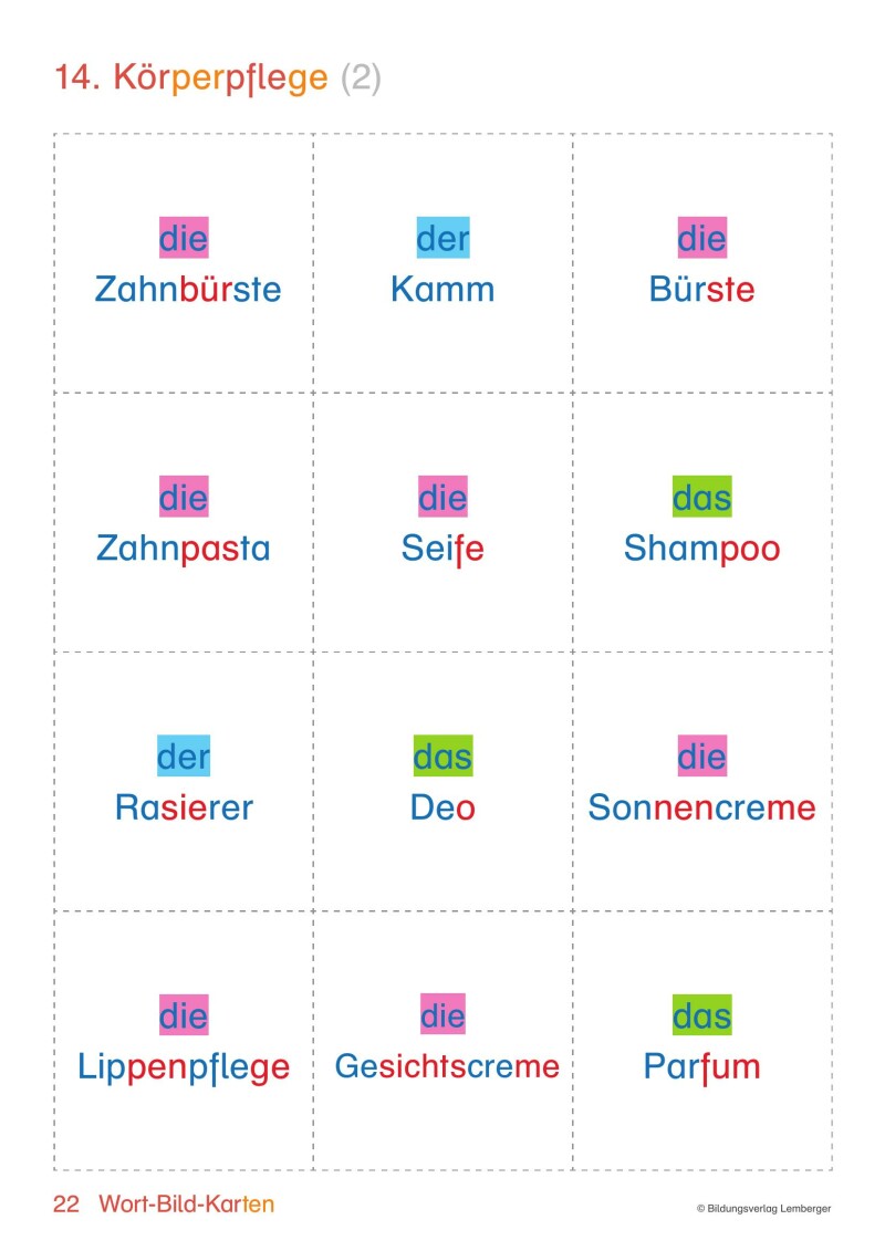 Genial! Deutsch DAZ - Schritt für Schritt zukunftsfit - Heft mit Wortkarten