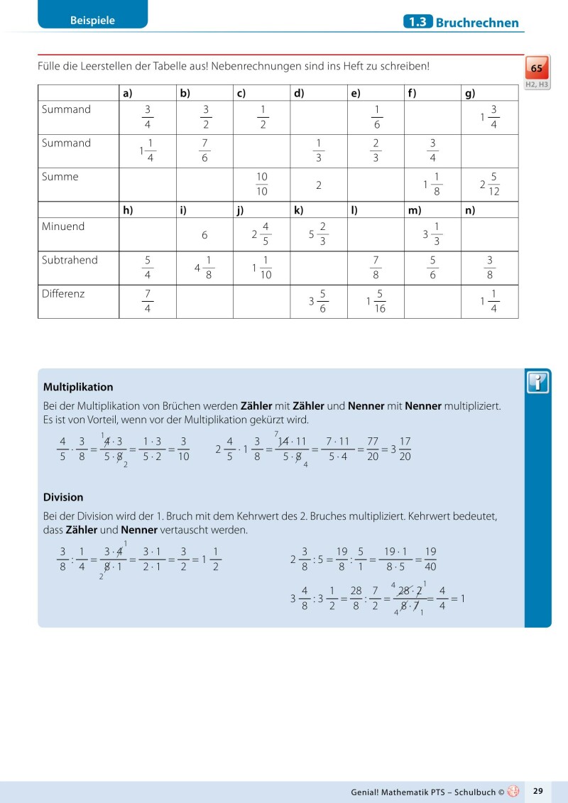 Genial! Mathematik PTS - Schulbuch NEU